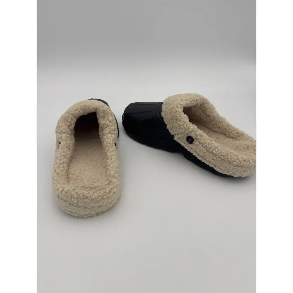 Bass Field Slide Sherpa Lined Slipper - Unisex Mens 8 / Womens 9 NEW